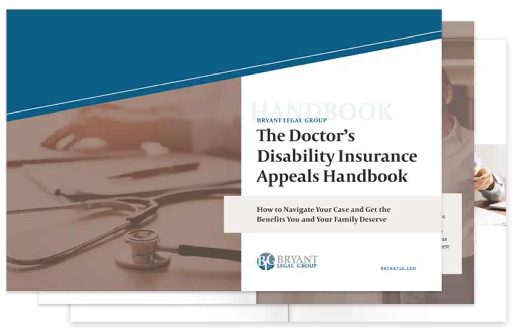 doctor's disability insurance appeals handbook