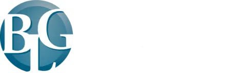 Bryant Legal Group logo with blue circular emblem and white text