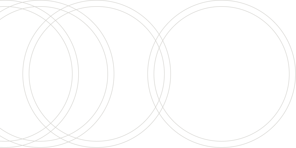 Decorative light gray overlapping circles geometric background pattern
